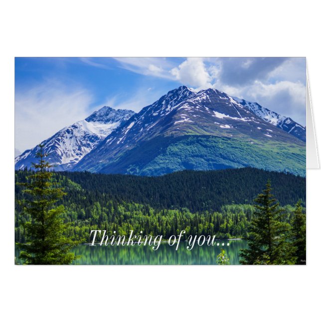 Thinking of you Notecard (Front Horizontal)