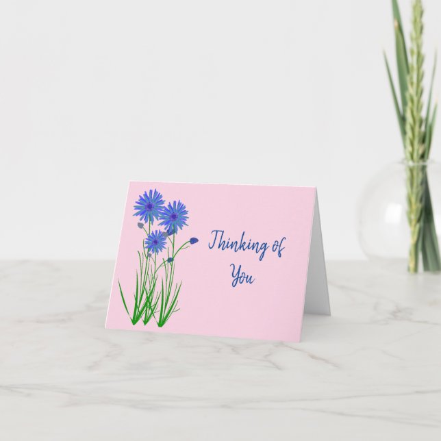 Thinking of You Nun Folded Greeting Card (Front)