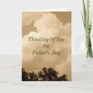 Thinking Of You On Father's Day Card