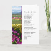 Thinking of You on Your Birthday