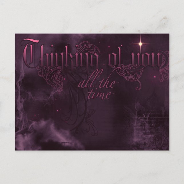 Thinking Of You Postcard (Front)