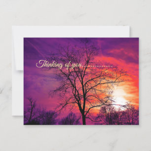 thinking of you  postcard