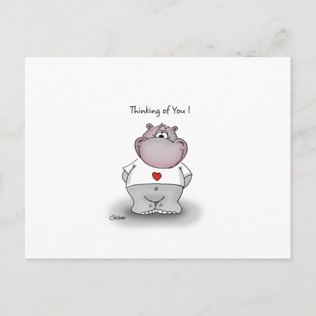 Thinking of You Postcard (Front)