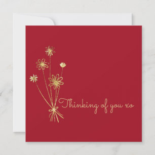 Thinking of you postcard