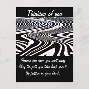 Thinking Of You_Postcard Postcard