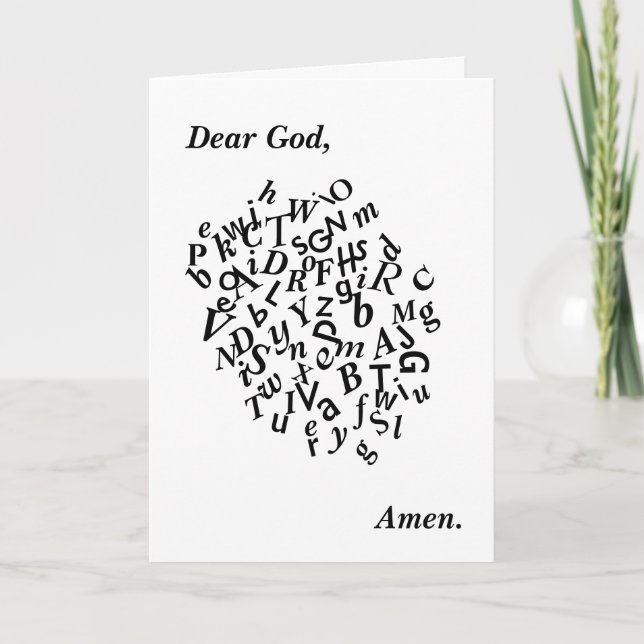 Thinking of You Prayer Card (Front)