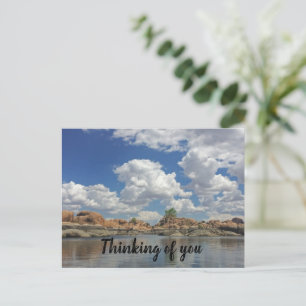 Thinking of You Prescott Landscape Photo Arizona Postcard