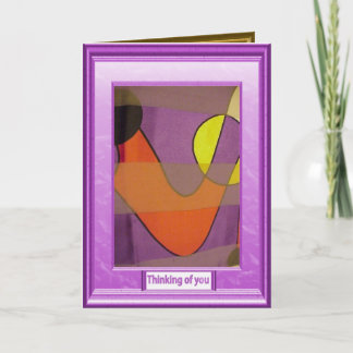 Thinking of you, Red Elbow Card