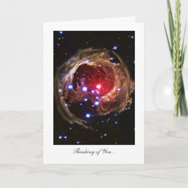 Thinking of You - Red Supergiant Star Monocerotis Card (Front)