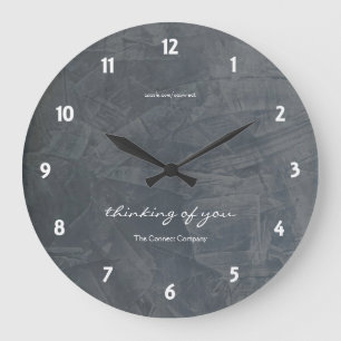 Thinking Of You Slate Wall Clock