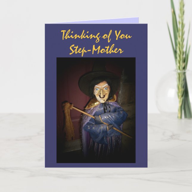 Thinking of You, Step-Mother-Greeting Card (Front)