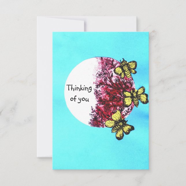 Thinking of you thank you card (Front)