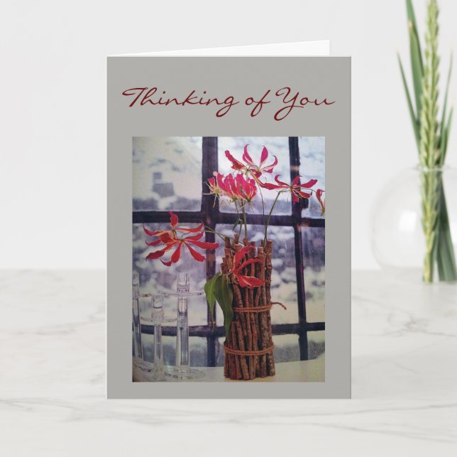 **THINKING OF YOU** THANKSGIVING CARD (Front)