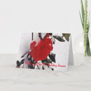 Thinking of You This Holiday Season Card
