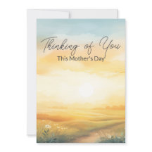 Thinking of You This Mother's Day Greeting Card