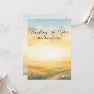 Thinking of You This Mother's Day Greeting Card