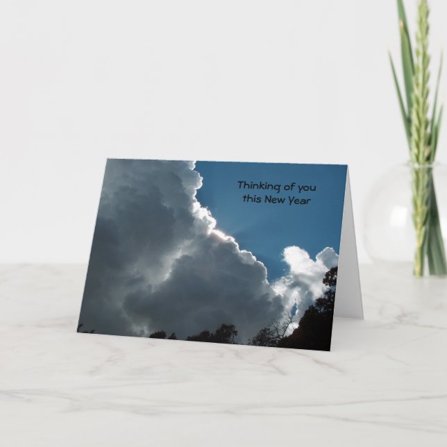 Thinking of you this New Year Holiday Card (Front)