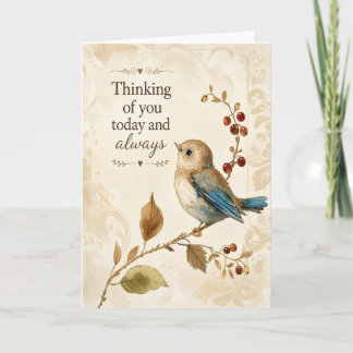 Thinking of you today and always card