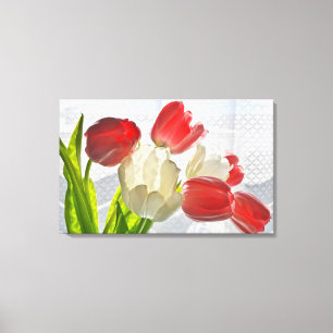 THINKING OF YOU TULIPS CANVAS PRINT