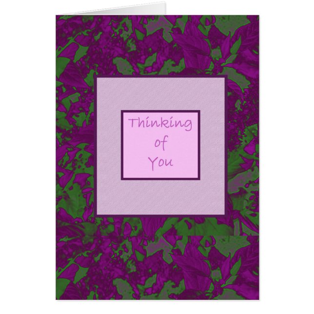 Thinking of  You (UCB) - Purple Glow (Front)