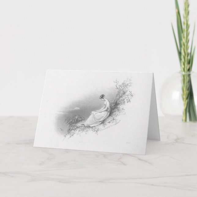 Thinking of You Vintage Card (Front)