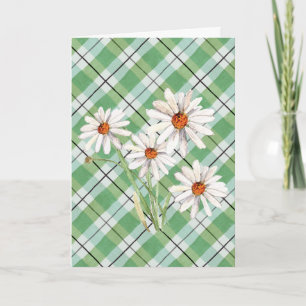 Thinking Of You Watercolor Daisy Card