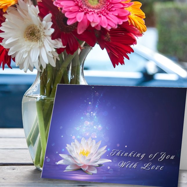 Thinking of You With Love Sympathy Card (Creator Uploaded)