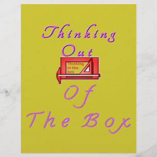 Thinking out of the box.