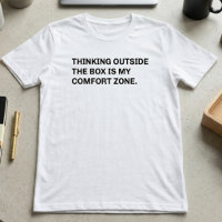 Thinking Outside The Box Comfort Zone Creative