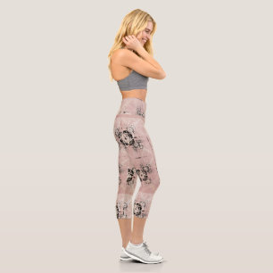 Thinking Pastel Twists High Wasted Capris