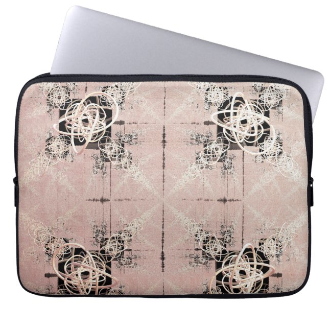 Thinking Pastel Twists Laptop Bag (Front)