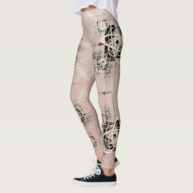 Thinking Pastel Twists Leggings (Left)