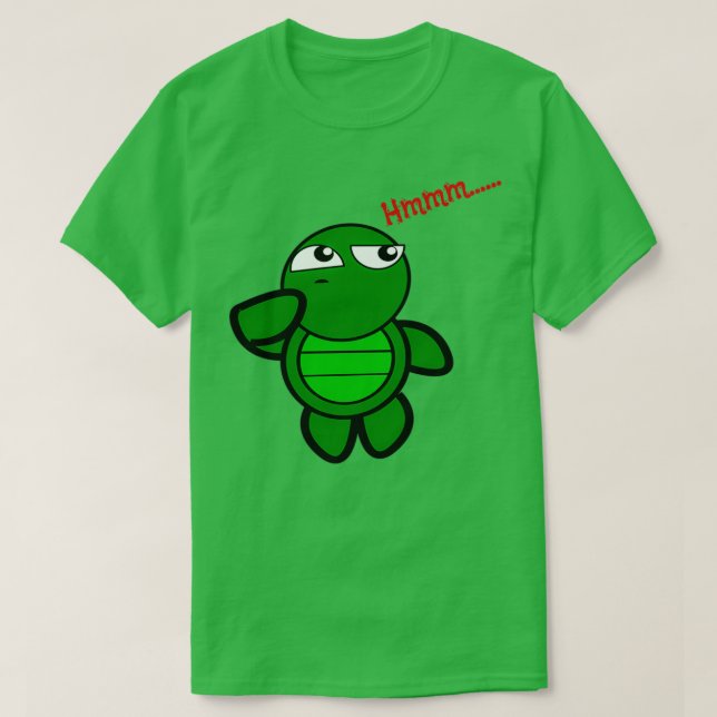 Thinking Turtle T-Shirt (Design Front)
