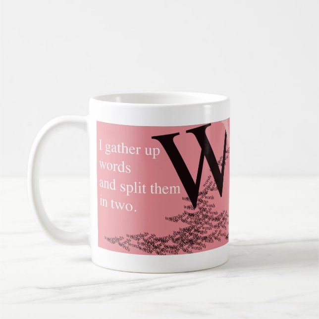 Thinklings Mug - I Gather Up Words (Left)