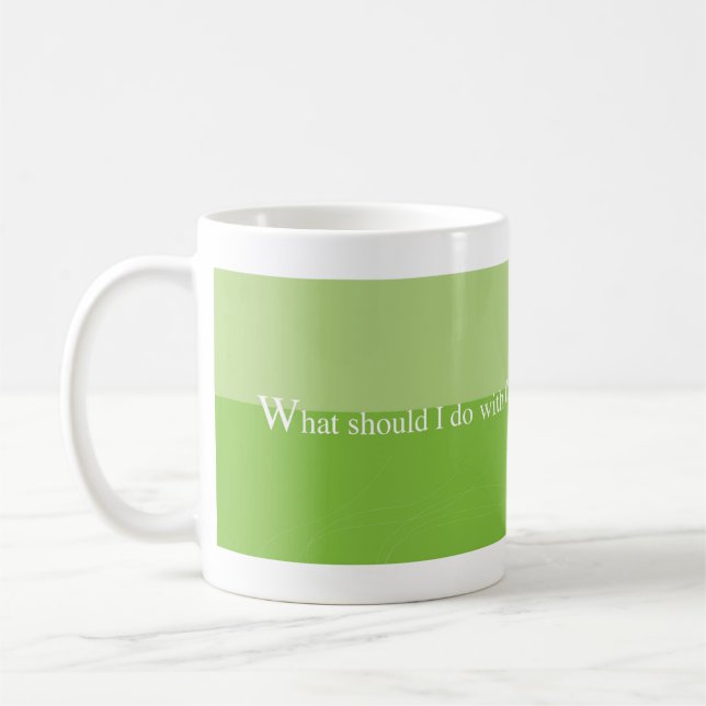 Thinklings Mug - Organic Thoughts (Left)