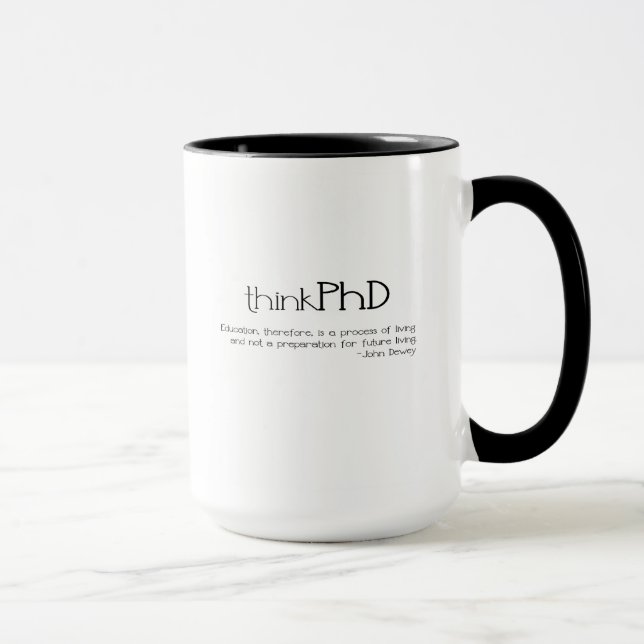 thinkPhD Double-sided Mug (Right)