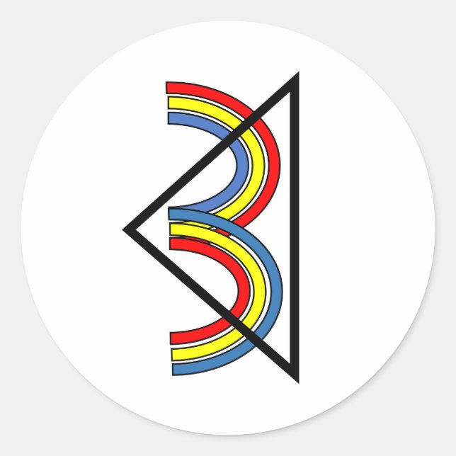 THIRD AGER Sticker (Front)