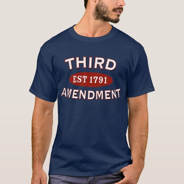 Third Amendment T-Shirt (Front)