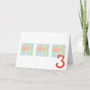 Third Birthday Card