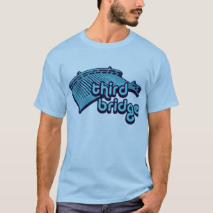 third bridge. blue&blue. T-Shirt