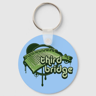 third bridge. green&forest. key ring