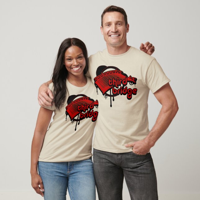 third bridge. red&black. T-Shirt (Unisex)