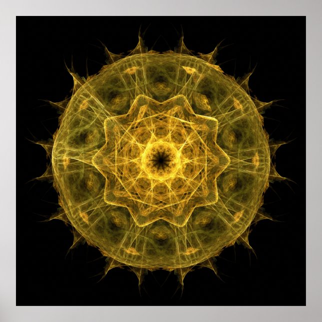 Third Chakra - Manipura - City of Jewels Poster (Front)