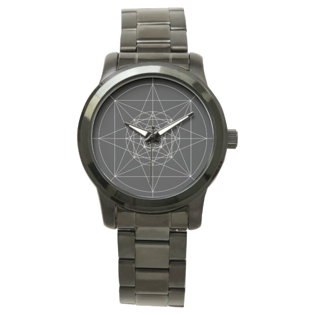 Third Dimensional Sacred Geometry Watch (Front)