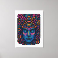 Third Eye Activation T-Shirt – Psychedelic 
