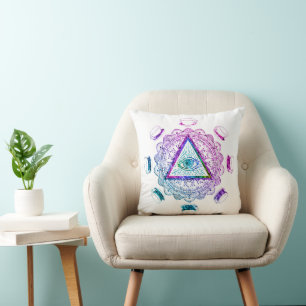 Third Eye All Seeing Eye Coffee Cup Cushion