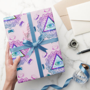 Third Eye All Seeing Eye Coffee Cup Wrapping Paper