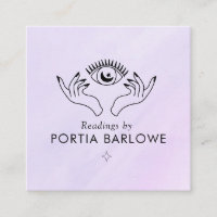 Third Eye and Hands Psychic Medium Square Business