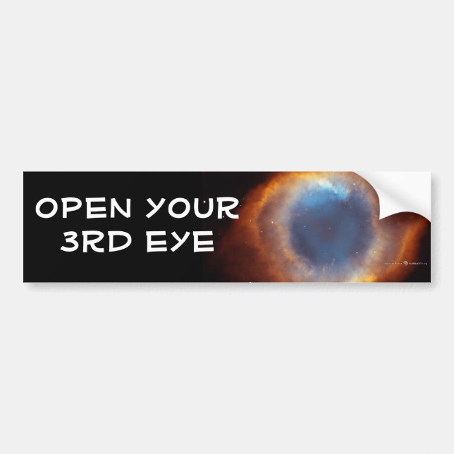 third eye bumper sticker (Front)
