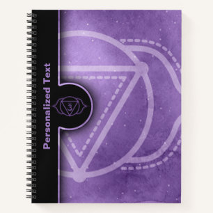 Third Eye Chakra Ajna Energy Healing Notebook
